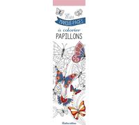 Mes marque-pages à colorier : Papillons (Mes marque-pages nature)