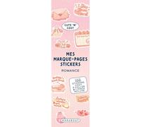 Mes marque-pages stickers Romance: Plus de 100 stickers cosy à coller & 1 pince incluse: 31611