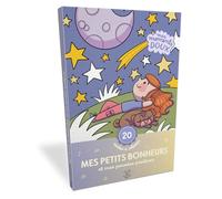 Mes petits bonheurs et mes pensées positives: 20 cartes à colorier