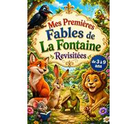 Mes Premières Fables de La Fontaine Revisitées: 12 histoires douces, modernes et magnifiquement illustrées en couleurs pour découvrir les grandes leçons de la vie