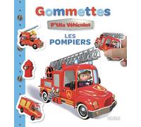 Mes premières gommettes P'tits véhicules - Les pompiers