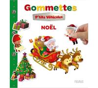 Mes premières gommettes P'tits véhicules - Noël
