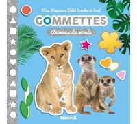 Mes premiers bébé touche-à-tout Animaux du monde: Gommettes