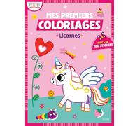 Mes premiers coloriages - Licornes (Petites Pousses - Colle et colorie)