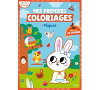 Mes premiers coloriages - Pâques: Avec + de 60 stickers (Petites Pousses - Colle et colorie)