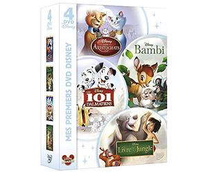 Mes premiers DVD Disney - Les Aristochats + Bambi + Les 101 dalmatiens + Le livre de la jungle [Francia]