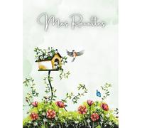 Mes Recettes préférées - Carnet de recettes grand format A4 à remplir avec vos 100 recettes adorées