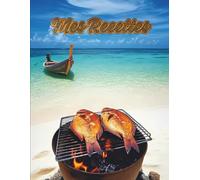 Mes Recettes préférées - Carnet de recettes grand format A4 à remplir avec vos 100 recettes adorées