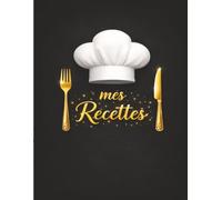 Mes Recettes préférées: Un espace spécialement conçu pour noter et organiser vos recettes préférées. Grâce à ses pages dédiées, conservez jusqu'à 100 recettes dans un seul carnet pratique. -5-