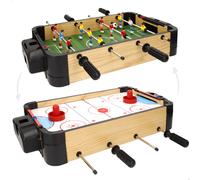 Mesa 2 en 1 air hockey y futbolín CB Games