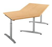 Mesa adicional, de altura regulable entre 650 - 850 mm 45° para montar a la izquierda