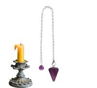 Mesa adivinatoria con péndulo, accesorio adivinatorio decorativo para mensajes de madera, decoración espiritual y juego adivinatorio para familias
