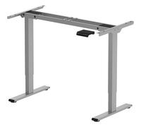 Mesa Ajustable Eléctrica EK2S-EU Plata, Sin Tablero, Gris - N