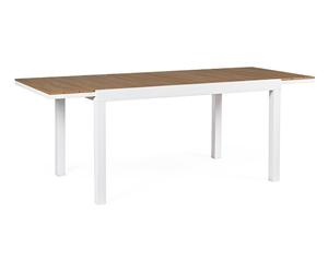 Mesa All.Elias 140-200X90 Blanca Sj60