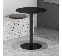 Mesa Alta Redonda Moderna, 40,5×62/72 cm de Altura, Mesa Auxiliar, Mesa de cóctel con Pedestal Robusto para balcón, Bar en casa, cafetería, Comedor Comercial, Lugares de postres