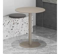 Mesa Alta Redonda Moderna, 40,5×62/72 cm de Altura, Mesa Auxiliar, Mesa de cóctel con Pedestal Robusto para balcón, Bar en casa, cafetería, Comedor Comercial, Lugares de postres