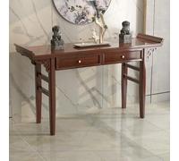 Mesa altar, armario de oración budista con 2 cajones y consola de almacenamiento para sala de estar, dormitorio, oficina, baño, 47 pulgadas