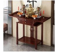 Mesa Altar Budista, Armario Altar, Altar de Oración, Altar Personal, Mesa Altar con Almacenamiento, Mesa de Meditación y Oración para mi Mesa de Ofrenda a Jesús,100cm/39.3in