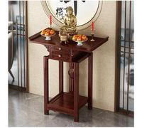 Mesa Altar Budista, Armario Altar, Altar de Oración, Altar Personal, Mesa Altar con Almacenamiento, Mesa de Meditación y Oración para mi Mesa de Ofrenda a Jesús,66cm/25.9in