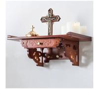 Mesa Altar para Montar en la Pared, Estante Altar para Buda para Montar en la Pared, Mesa de Meditación, con Placa Retráctil Mesa de Bambú para Ofrendas y Oraciones,80 * 30cm/23.6 * 31.5in