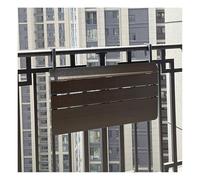 Mesa Auxiliar Ajustable para barandilla de balcón, Mesa de Centro para Patio Exterior, terraza y jardín, Mueble de Comedor Colgante Que Ahorra Espacio (37 cm x 100 cm)