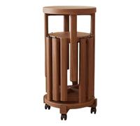Mesa auxiliar anidable, taburetes apilables con ruedas, muebles multifuncionales para , oficinas, piscina, hogar, aula, sala de estar, patio