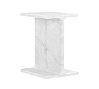 Mesa auxiliar avola 31x38x46 blanco
