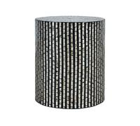 Mesa auxiliar avola 41x41x46 negro