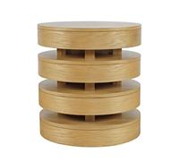 Mesa auxiliar avola 56x56x61 beige 56 cm