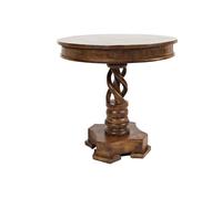 Mesa auxiliar avola 76x76x76 marrón