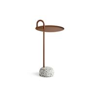 Mesa Auxiliar Bowler Granito/Marrón Pálido