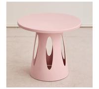 Mesa Auxiliar Circular, Pequeña Mesa De Centro, Plástico Resistente Al Agua Y Duradero, Redondo Moderno Mesa Auxiliar Educación Física Para Sala De Estar, Dormitorio, Cabecera, M(Size:50x48cm,Color:8)