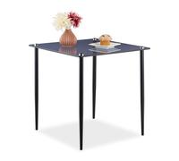 Mesa auxiliar cristal Mesa café vidrio templado Mesita salón y sofá con patas