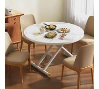 Mesa auxiliar de jardín plegable de altura ajustable con ruedas de 10 a 70 cm, versátil para interiores y exteriores, soporte para plantas para patio, balcón y porche