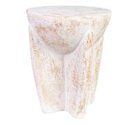 Mesa auxiliar de magnesio blanca 38x38x46