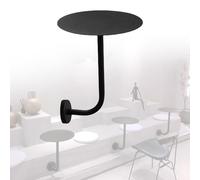 Mesa Auxiliar De Pared Bandeja Redonda para Bar De Pub, Modernas Escritorio De Cóctel Ahorra Espacio Colgantes Fácil Montaje(30cm)