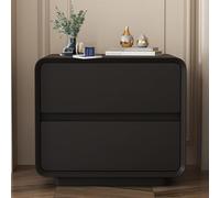 Mesa auxiliar de sofá con 2 cajones, mesita de noche para dormitorio, mesitas de noche para dormitorio, estable y portátil, mesita de noche moderna desde el centro del sí (tamaño: 45 x 40 x 49 cm/17,7