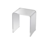 Mesa auxiliar - DUOKU - Lucite Transparente - 415x305x460 mm - Carga 25 kg - Diseño Contemporáneo