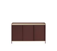 Mesa Auxiliar Enfold 148x45 Roble/Rojo Profundo