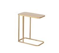 Mesa auxiliar escandinava para sofá, mesa de esquina móvil, mesa pequeña de café, mesa pequeña para dormitorio, mesa creativa (color: D, tamaño: 30 x 40 x 58 cm) (gris 30 x 40 x 58 cm)