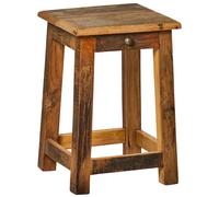 Mesa Auxiliar IB Laursen UNIKA Con Cajón De Madera 30x45 cm Taburete De Noche