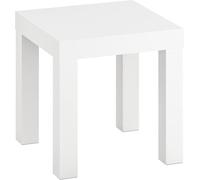 Mesa auxiliar Ikea Lack, color blanco, 35 x 35 cm