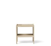 Mesa Auxiliar Journal Roble Aceitado Blanco