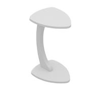 Mesa auxiliar klinerg con 4 ruedas 40x37x56 cm - blanco [en.casa]