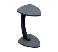 Mesa auxiliar klinerg con 4 ruedas 40x37x56 cm - gris [en.casa]