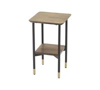 Mesa auxiliar maze 30x30x50 marrón 30 cm