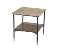 Mesa auxiliar maze 50x50x50 marrón