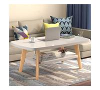 Mesa auxiliar, mesa auxiliar, mesa de sofá con marco grueso y almacenamiento abierto, estante extraíble, muebles de sala de estar de fácil montaje