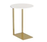 Mesa Auxiliar, Mesa de Comedor con sofá Individual de Lujo, Ligera y escandinava, for Tienda de té con Leche, Mesa Auxiliar for refrescos, mesita de Noche for Dormitorio, Mesa de Ocio for balcón