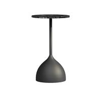 Mesa auxiliar Mesas Decorativas De Metal Mesitas De Noche Mesitas De Noche for Espacios Reducidos, Dormitorios, Salas De Estar, Cafeterías Y Salas De Estudio Mesa auxiliar estrecha con estante de alma